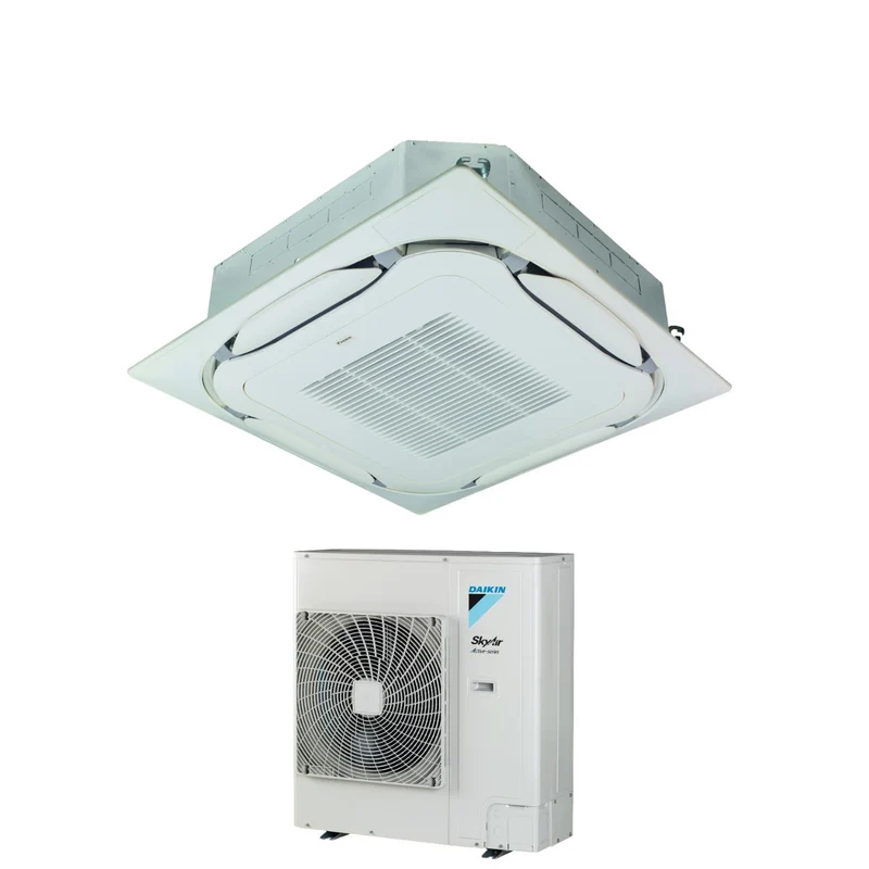 Climatiseur cassette Daikin Advance-Series 24 000 BTU FCAG71B + RZASG71MV1 R-32 avec Wi-Fi en option et grille standard incluse