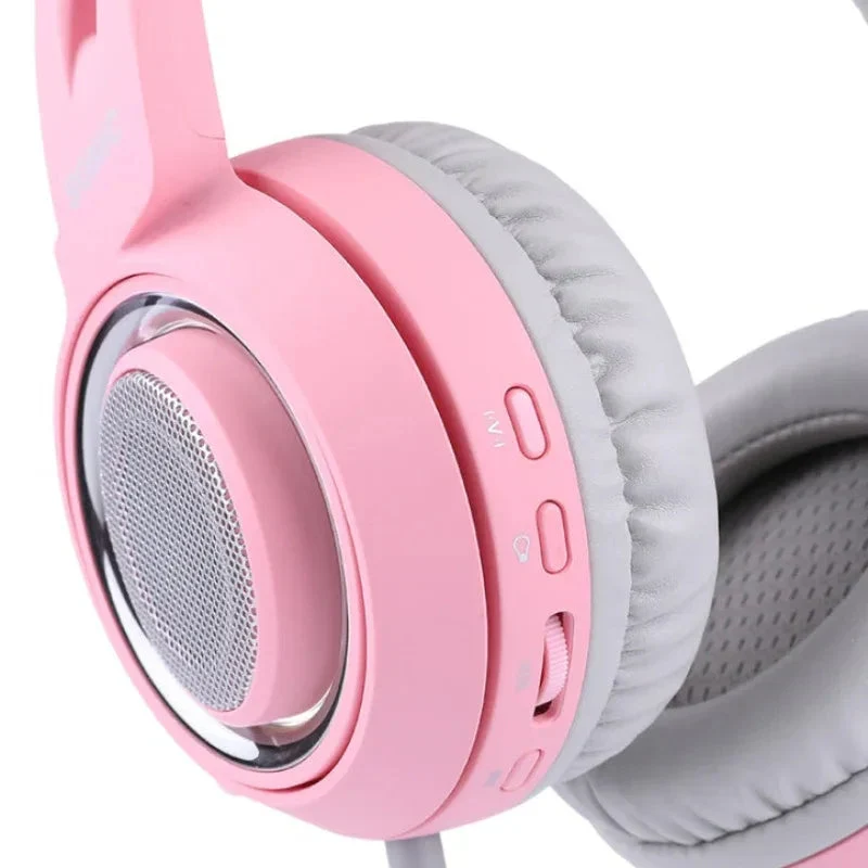 G951 Gaming Headset USB 7.1 Virtual Surround Sound LED Cat Ear Headphones