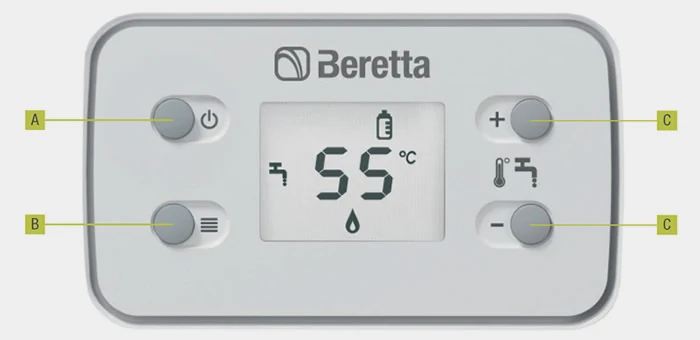 Chauffe-eau à gaz extérieur Beretta IDRABALCONY LX 13 l à faibles émissions de NOx 20144199