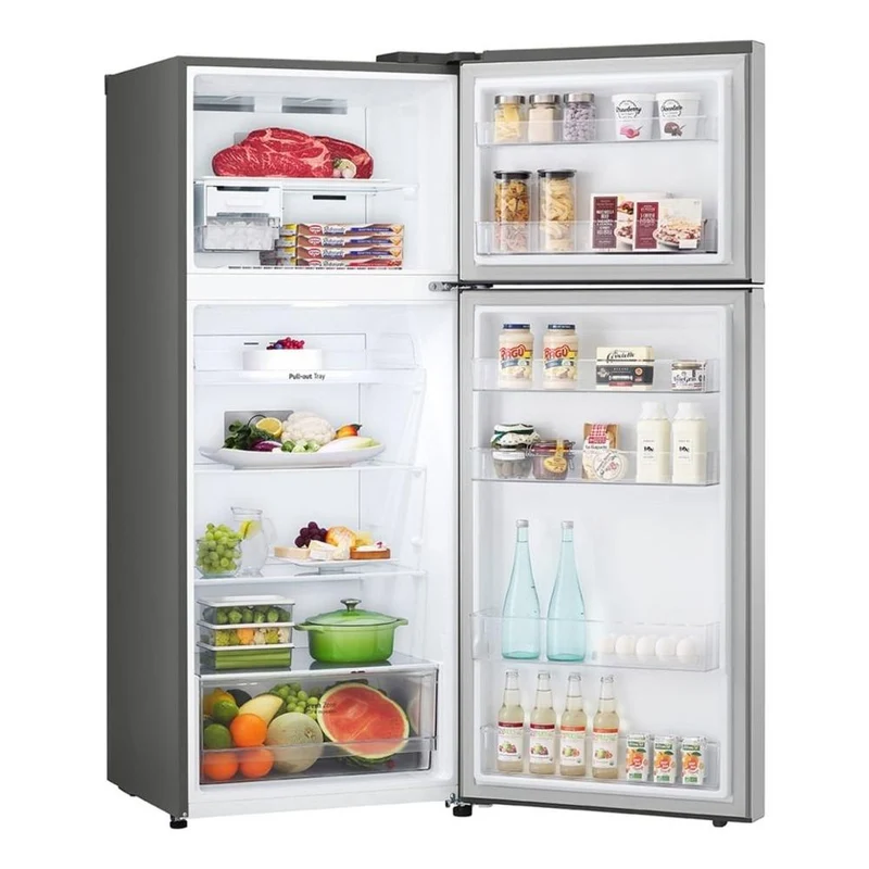 Réfrigérateur LG GTBV36PZGKD 395 litres Classe E à deux portes (H 176 x L 70 x P 68 cm) Total No Frost en acier inoxydable haut de gamme