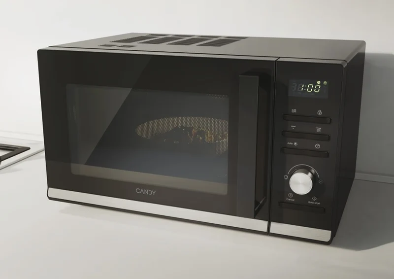 Four à micro-ondes Candy CMGA23TNDB 23 litres 900 W (A28, 1 x L48, 3 x P42) Grill Noir
