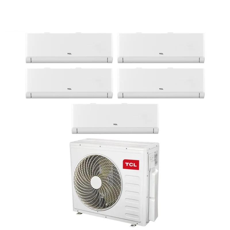 Climatiseur penta-split TCL BreezeIN 9+9+9+9+9 Penta avec MT4250 R-32 et Wi-Fi intégrés