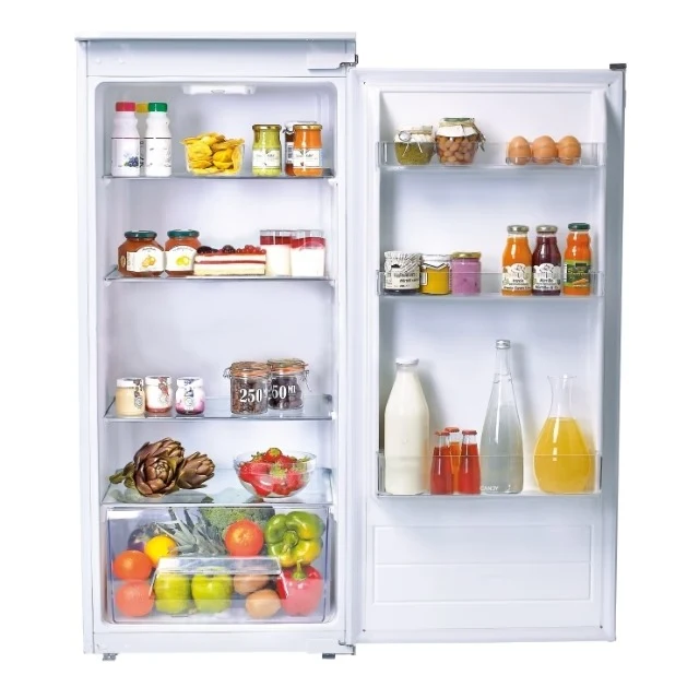 Réfrigérateur encastrable Candy CIL 220 EE/N 197 litres, classe E (H 122,1 x L 54 x P 54,5), à ventilation statique et porte unique, blanc