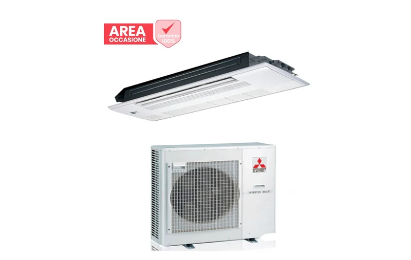 OFFRES SPÉCIALES Climatiseur cassette unidirectionnel Mitsubishi série MLZ-KP50VF - SUZ-M50VA, gaz R-32, 18 000 BTU