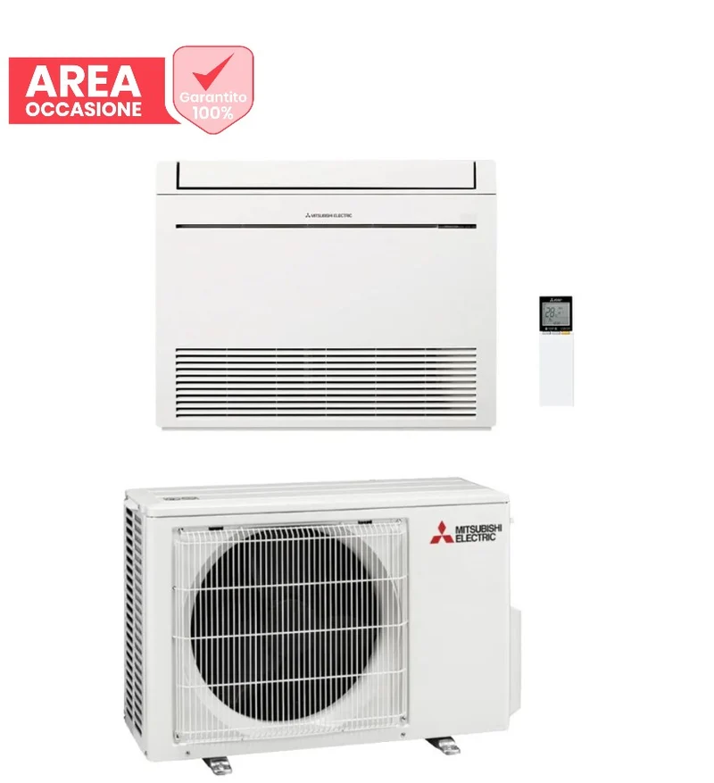 OFFRES SPÉCIALES Climatiseur de sol Mitsubishi Electric Inverter MFZ-KT35 12000 BTU Gaz R-32 Wi-Fi en option NEUF