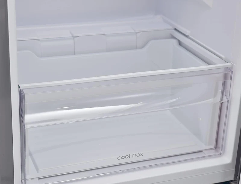 Réfrigérateur statique à deux portes Candy CDV1S514FS 213 litres, classe F (H 145 x L 54 x P 57 cm), argent