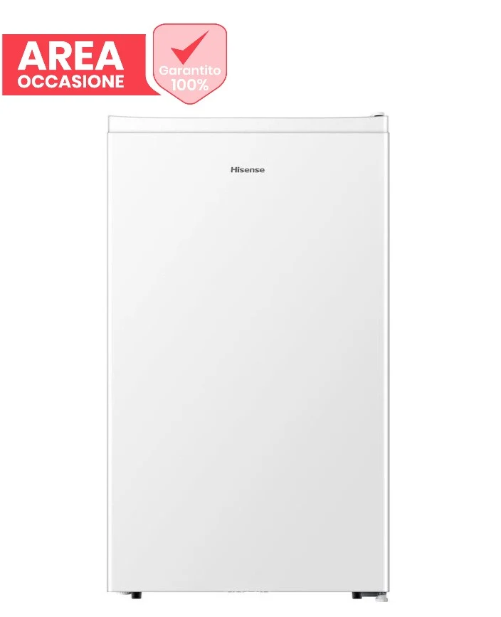 OFFRES SPÉCIALES Réfrigérateur Hisense RR121D4AWE à une porte, 94 litres, classe E, statique (H 84,2 x L 47,5 x P 44,8 cm), blanc