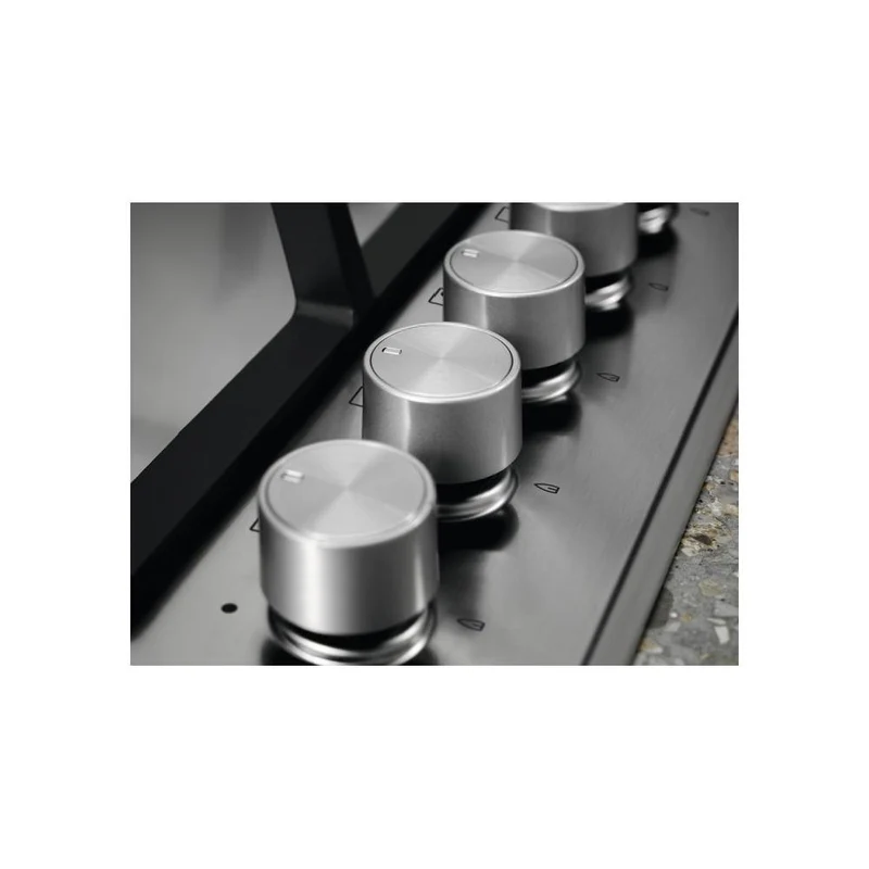 Plaque de cuisson à gaz Electrolux série 600 Kgs6434Sx à 4 brûleurs (L 59,5 x P 51 cm) en acier inoxydable
