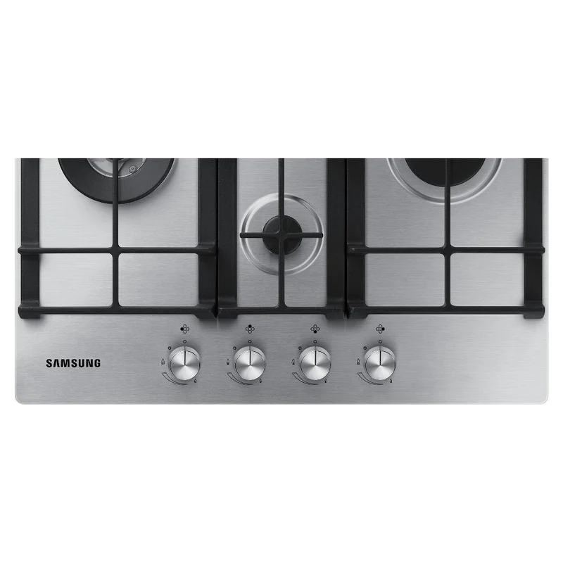 Plaque de cuisson à gaz 4 brûleurs Samsung NA64H3031BS (L60 x P51) en acier inoxydable