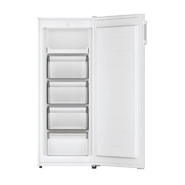 Congélateur vertical Candy CUQS 513EWH 163 litres, classe E (H 138 x L 54,5 x P 56,5 cm), blanc statique