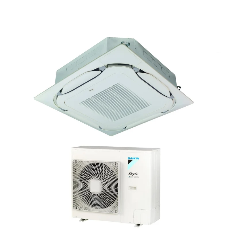 Climatiseur cassette Daikin Bluevolution Round Flow 24 000 BTU FCAG71B + AZAS71MV1 R-32 Wi-Fi en option, grille standard incluse