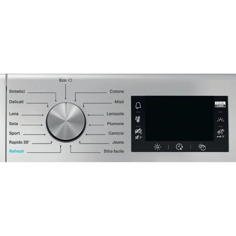 Sèche-linge à pompe à chaleur Whirlpool FFTN M22 93 SILVER IT 9 kg Classe A+++ (H 84,9 x L 59,5 x P 64,9 cm) Moteur Inverter 6TH SENSE