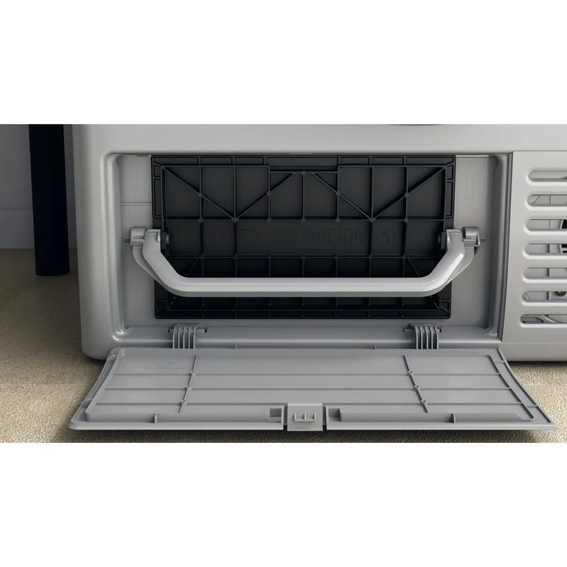 Sèche-linge à pompe à chaleur Whirlpool FFTN M22 93 SILVER IT 9 kg Classe A+++ (H 84,9 x L 59,5 x P 64,9 cm) Moteur Inverter 6TH SENSE
