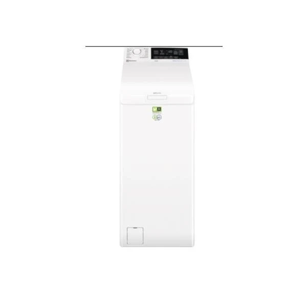 Lave-linge à chargement par le haut Electrolux EW8T363A série 800 UltraCare 6 kg, classe A, 1300 tr/min (H 89 x L 40 x P 60 cm), blanc