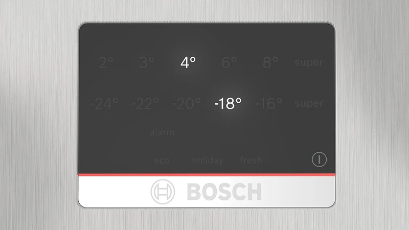 Réfrigérateur Bosch KGN367LDF 218 litres, pose libre, classe D (H 186 x L 60 x P 66,5 cm), technologie Inverter Perfect Fit