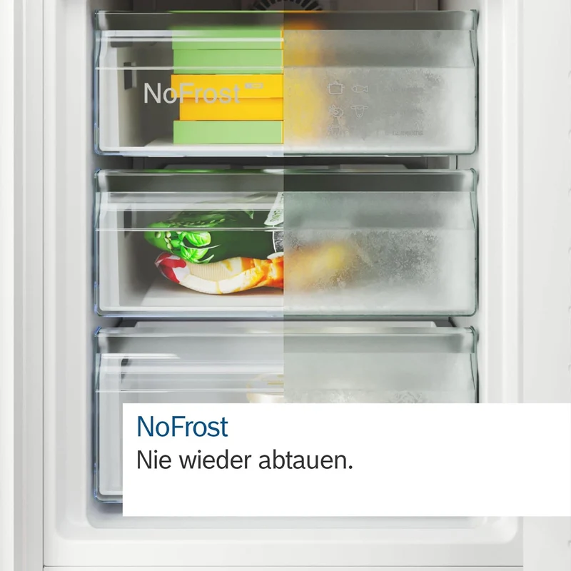 Réfrigérateur Bosch KGN367LDF 218 litres, pose libre, classe D (H 186 x L 60 x P 66,5 cm), technologie Inverter Perfect Fit