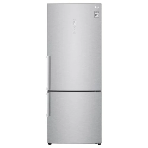Réfrigérateur combiné LG GBB569NSAGB 462 litres, classe D (H 185 x L 70,5 x P 74 cm), acier inoxydable