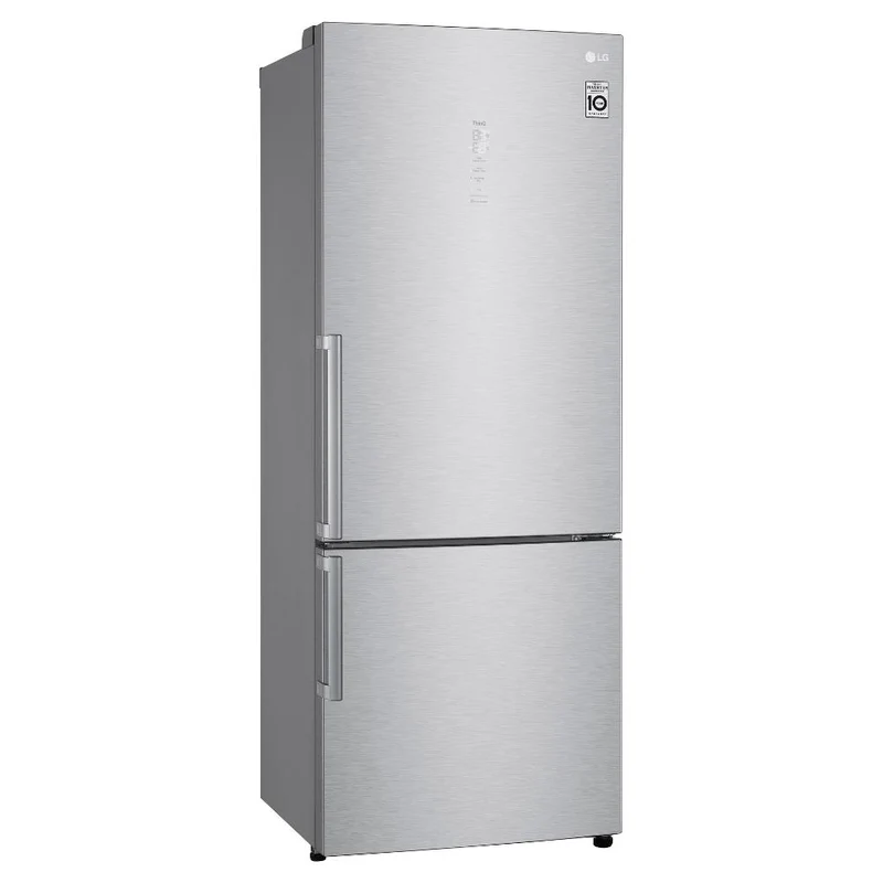 Réfrigérateur combiné LG GBB569NSAGB 462 litres, classe D (H 185 x L 70,5 x P 74 cm), acier inoxydable