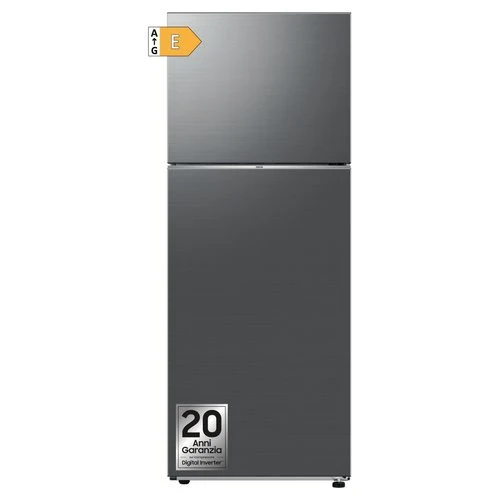 Réfrigérateur Samsung RT47CG6626S9 BESPOKE AI 465 litres Classe E à deux portes (H 182,5 x L 70 x P 71,7 cm) SmartThings Bixby Alexa Métal Acier inoxydable