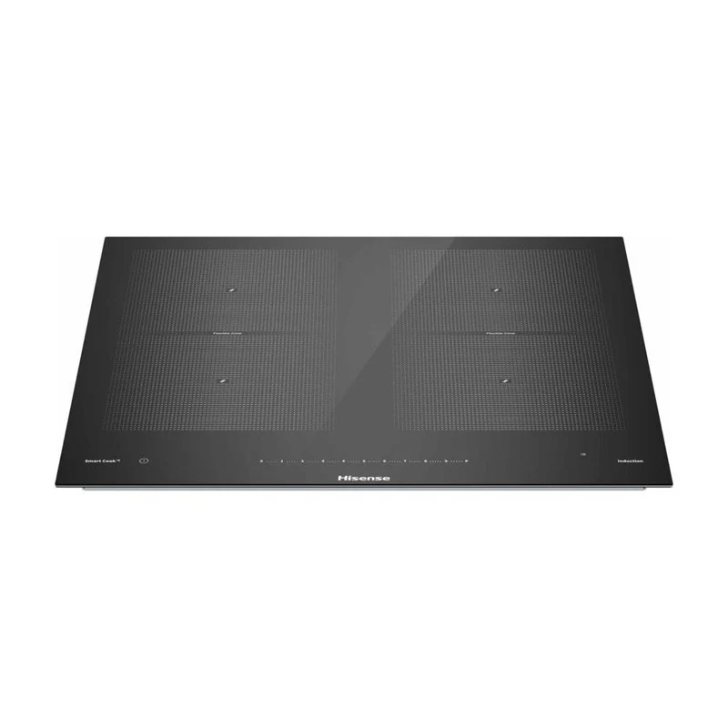 Plaque de cuisson à induction Hisense I6456CB 4 feux (L 151 x P 132 cm) en vitrocéramique noire