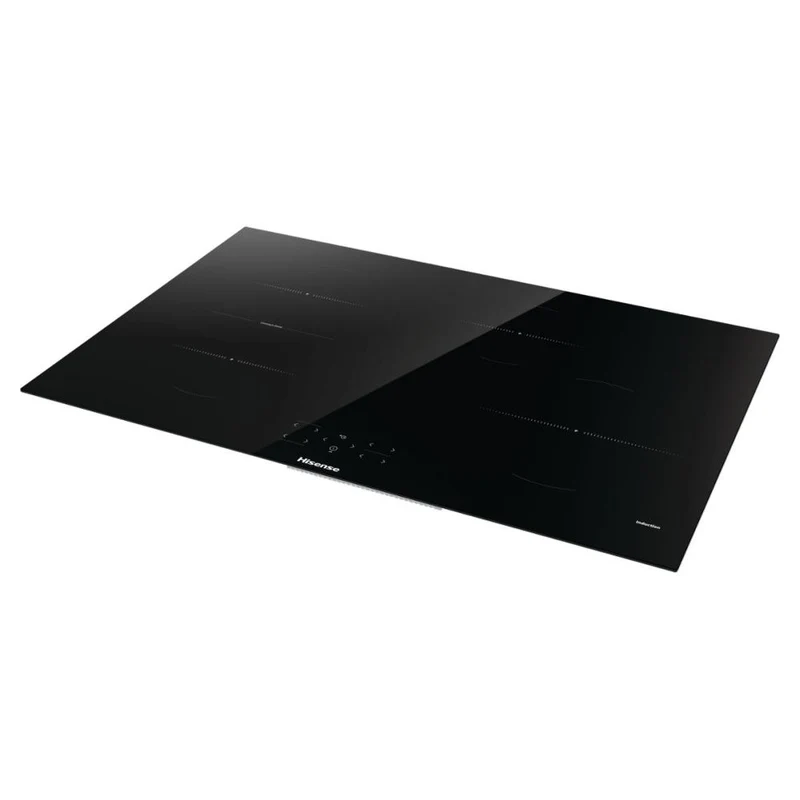 Plaque de cuisson à induction Hisense HI8421BSC 4 feux (L 79,5 x P 52 cm) en vitrocéramique noire