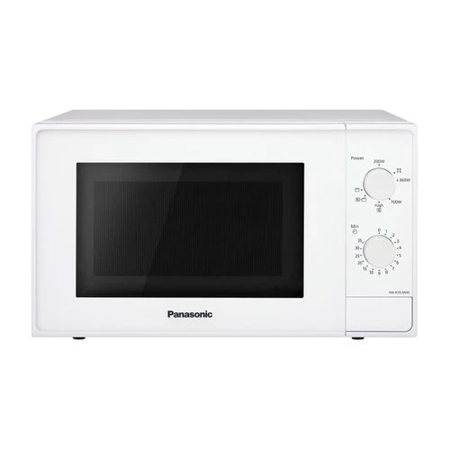 Four à micro-ondes Panasonic NN K10JWMEPG 20 litres 800 W (H 65,5 x L 112,5 x P 86,5 cm) Grill Blanc