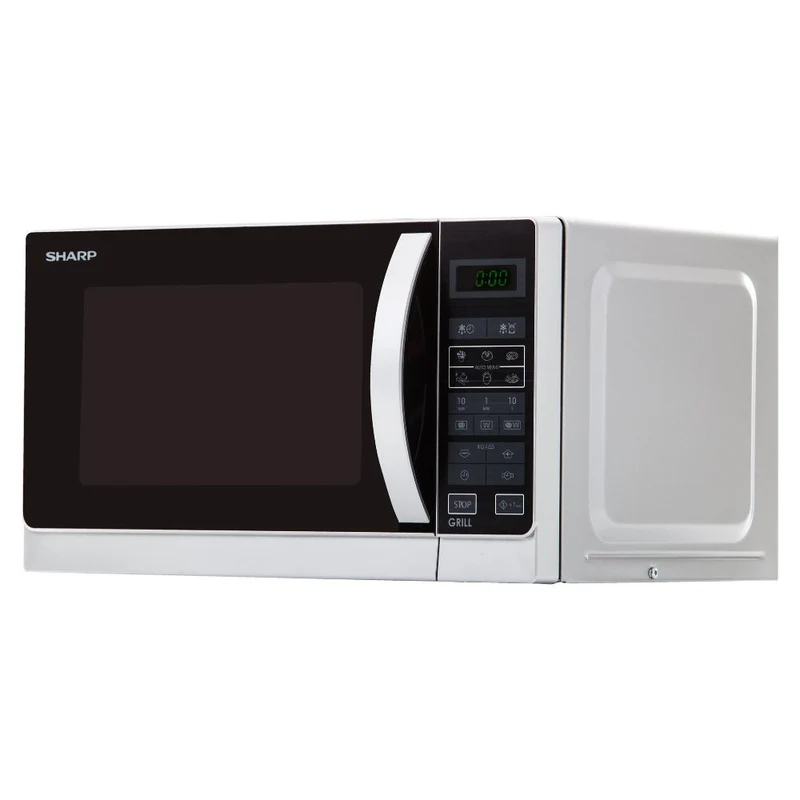 Four à micro-ondes Sharp R 242INW 20 litres 800 W (H 65,3 x L 111,9 x P 91 cm) Argent et noir