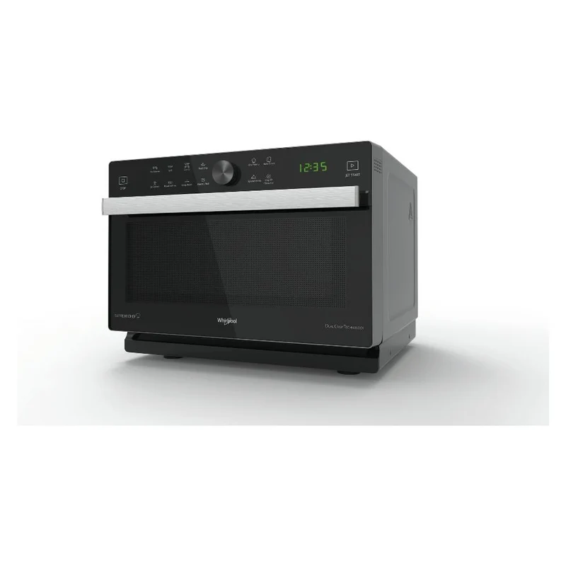 Four à micro-ondes à chargement frontal Whirlpool Supreme Chef MWP 337 SB 33 litres 900 W (H 95 x L 124 x P 126 cm) Noir et argent