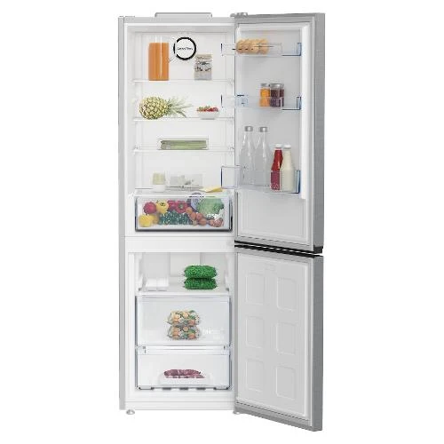 Réfrigérateur combiné Beko BEYOND B1RCNE364XB 316 litres Classe E (H 186,5 x L 59,5 x P 66,3 cm) Total No Frost, aspect métal