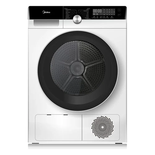 Sèche-linge à pompe à chaleur Midea MDK9A3 KNIGHT 9 kg Classe A+++ (2021) Moteur Inverter (H 84,5 x L 64 x P 59,5 cm) Noir et blanc