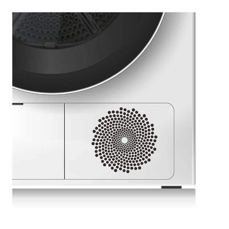 Sèche-linge à pompe à chaleur Midea MDK9A3 KNIGHT 9 kg Classe A+++ (2021) Moteur Inverter (H 84,5 x L 64 x P 59,5 cm) Noir et blanc