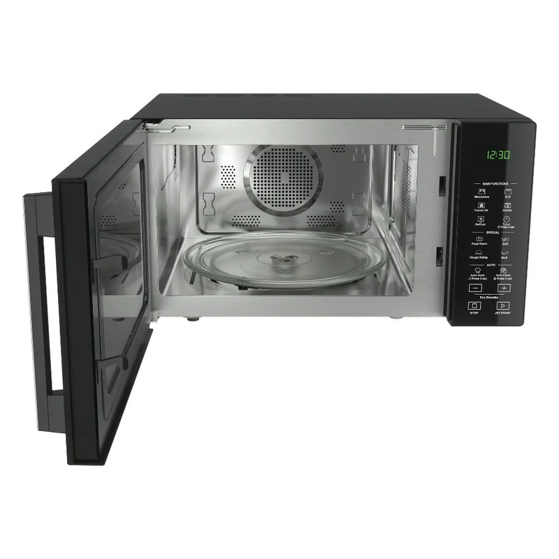 Four à micro-ondes combiné Whirlpool 6 Sense MWP 295 B 29 litres 900 W (H 30 x L 53,9 x P 49,7 cm) Noir