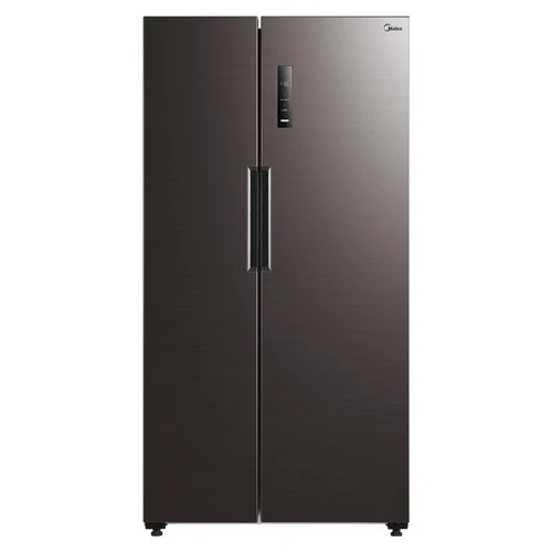 Réfrigérateur Midea côte à côte pose libre MDRS723MYF28 540 litres Classe F (H 179,3 x L 91 x P 65,8 cm) Total No Frost Inverter Quattro Noir