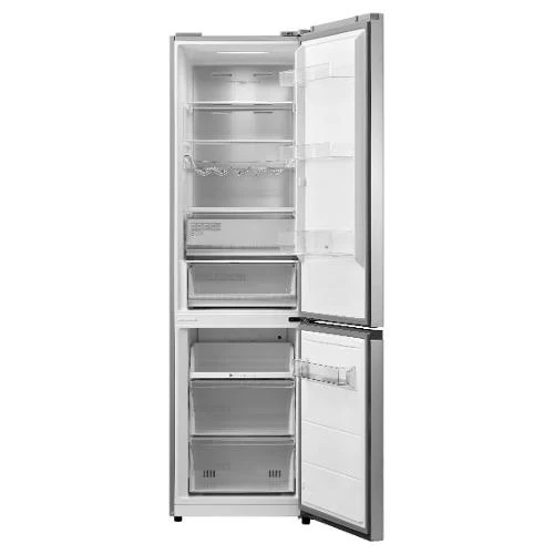 Réfrigérateur combiné Midea MDRB521MGA460 378 litres Classe A (H 201,8 x L 59,5 x P 70 cm) en acier inoxydable No Frost