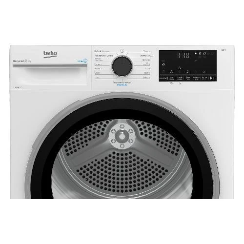 Sèche-linge à pompe à chaleur Beko BEYOND BT3122IS 12 kg Classe A++ (2021) OptiSense (H 84,6 x L 59,8 x P 67,2 cm) Programme silencieux Blanc