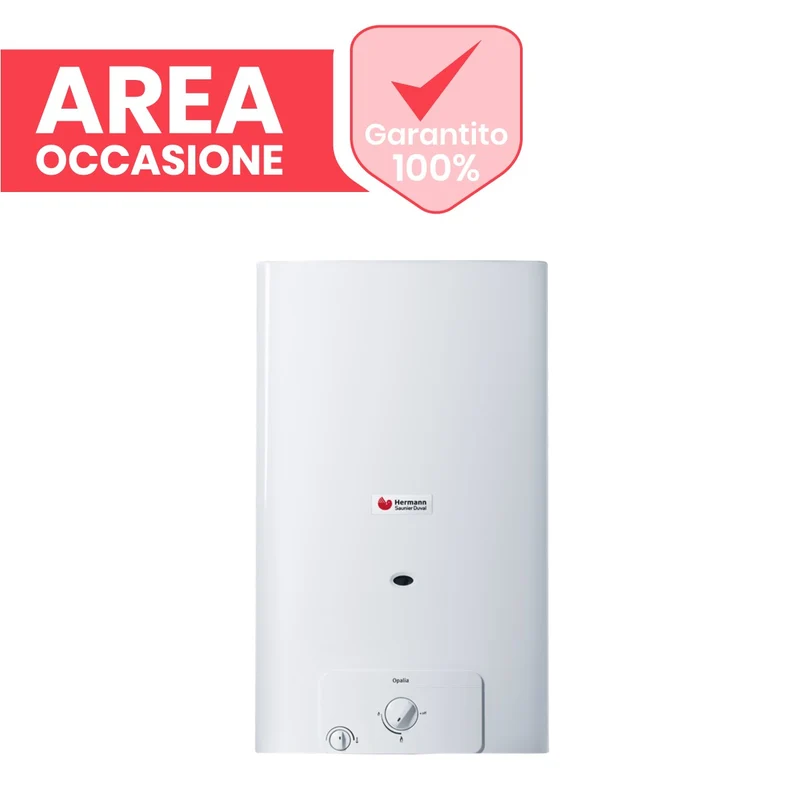 OFFRES SPÉCIALES Chauffe-eau à chambre ouverte Hermann Saunier Duval OPALIA C 14 Méthane Faibles émissions de NOx Allumage électronique 0010023834