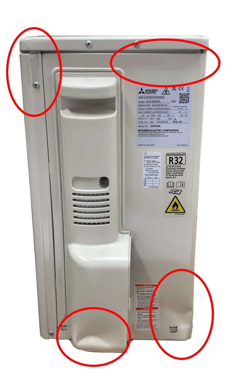 OFFRES SPÉCIALES Climatiseur au sol Mitsubishi Electric Inverter 12 000 BTU MFZ-KT35 R-32 avec Wi-Fi en option