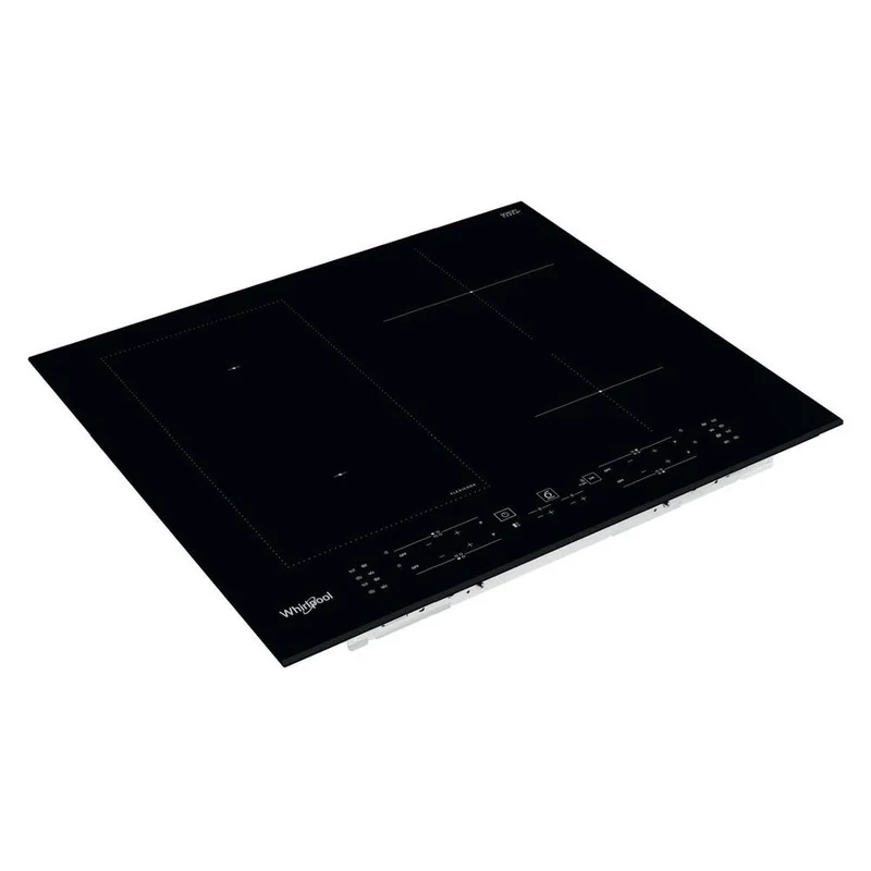 Plaque de cuisson à induction Whirlpool WL B1160 BF 4 brûleurs (L 59 x P 51 cm) en vitrocéramique noire