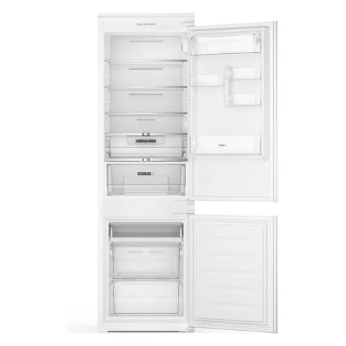 Réfrigérateur encastrable Whirlpool 6 Senso WHC18 T122, 250 litres, classe E (H 177 x L 54 x P 54,5 cm), technologie No Frost.