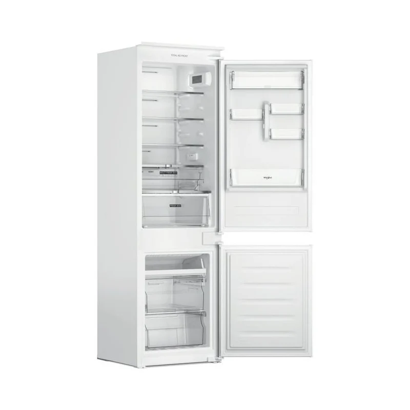 Réfrigérateur encastrable Whirlpool 6 Senso WHC18 T122, 250 litres, classe E (H 177 x L 54 x P 54,5 cm), technologie No Frost.