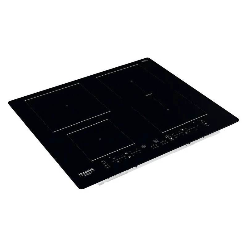 Piano Cottura A Induzione Hotpoint F157703 Hb 4860B Ne 4 Fuochi (L59xP51) Vetroceramica Nero