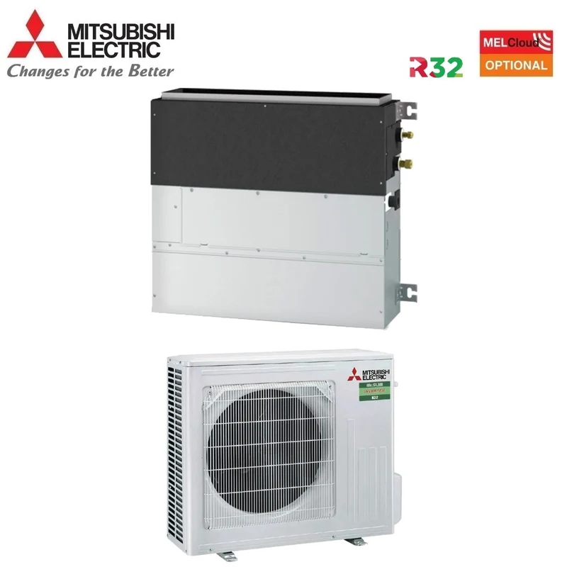 Climatiseur au sol Mitsubishi Electric SFZ-M60VA + SUZ-M60VA 21 000 BTU Inverter avec R-32 et Wi-Fi en option