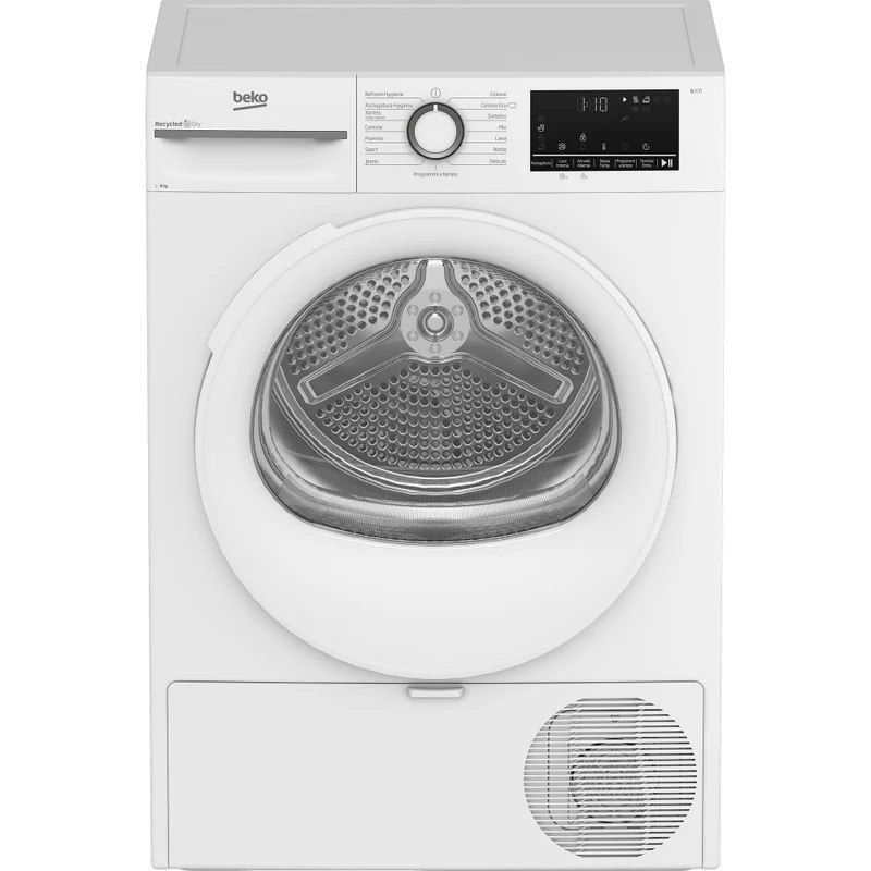Sèche-linge à pompe à chaleur Beko BMT481WI 8 kg A+++ (H 84,6 x L 59,8 x P 60,7 cm) Blanc Moteur Inverter ProSmart™
