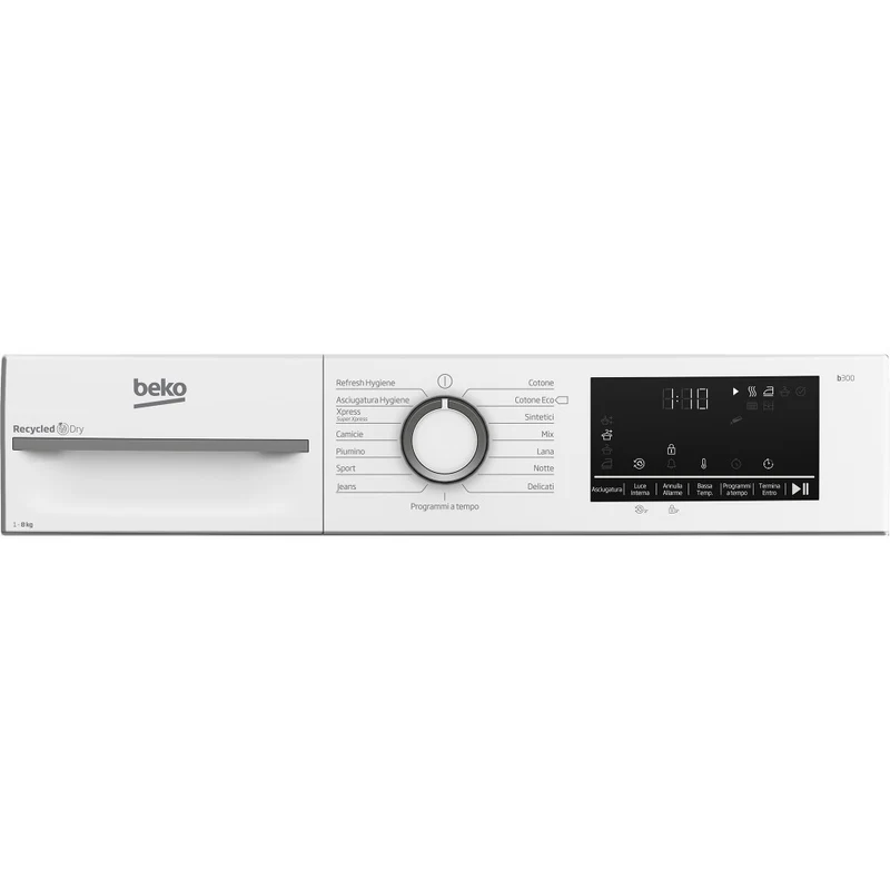 Sèche-linge à pompe à chaleur Beko BMT481WI 8 kg A+++ (H 84,6 x L 59,8 x P 60,7 cm) Blanc Moteur Inverter ProSmart™