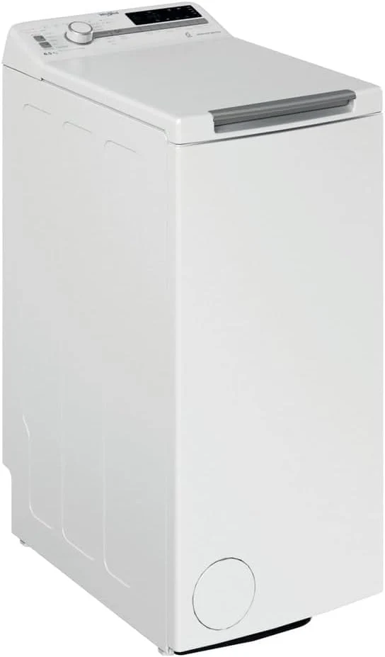 Lave-linge à chargement par le haut Whirlpool TDLR 65241BS IT Slim 6,5 kg Classe C 1200 tr/min (H 90 x L 40 x P 60 cm) Moteur Inverter 6th Sense Technology