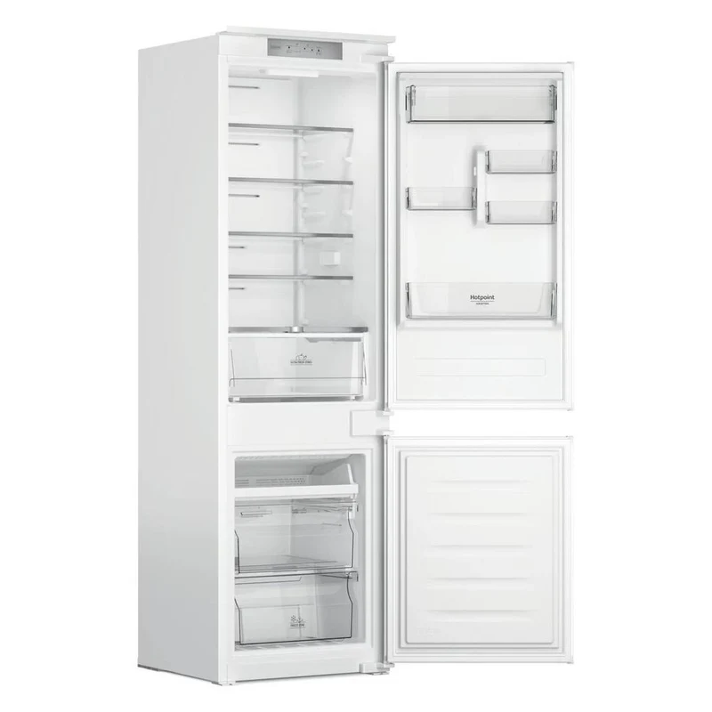 Réfrigérateur encastrable Hotpoint F166658 HAC18 T312 de 250 litres, classe E (H 177 x L 54 x P 54,5 cm), Total No Frost, Active Fresh, MultiCool Flow