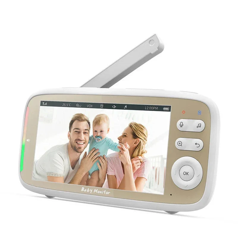 12.7cm/5 Inch HD 720p Baby Voice Intercom Monitor