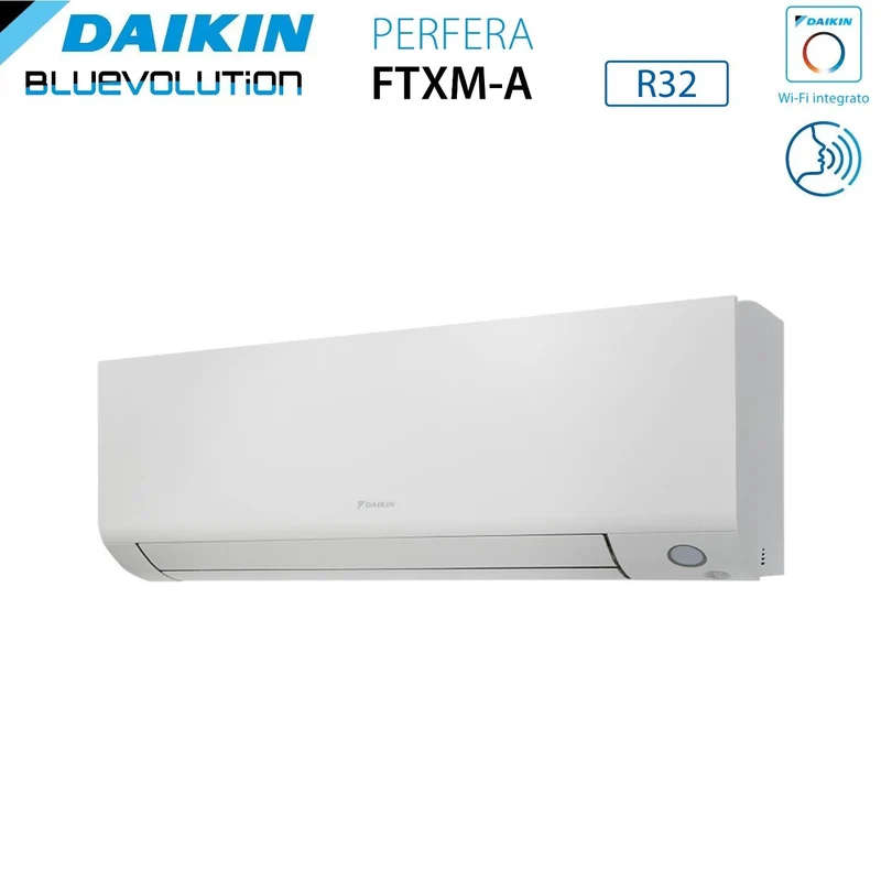 Climatizzatore Condizionatore Daikin Bluevolution Quadri Split Inverter serie PERFERA ALL SEASON 7+9+9+9 con 4MXM80A R-32 Wi-Fi Integrato 7000+9000+9000+9000 Garanzia Italiana