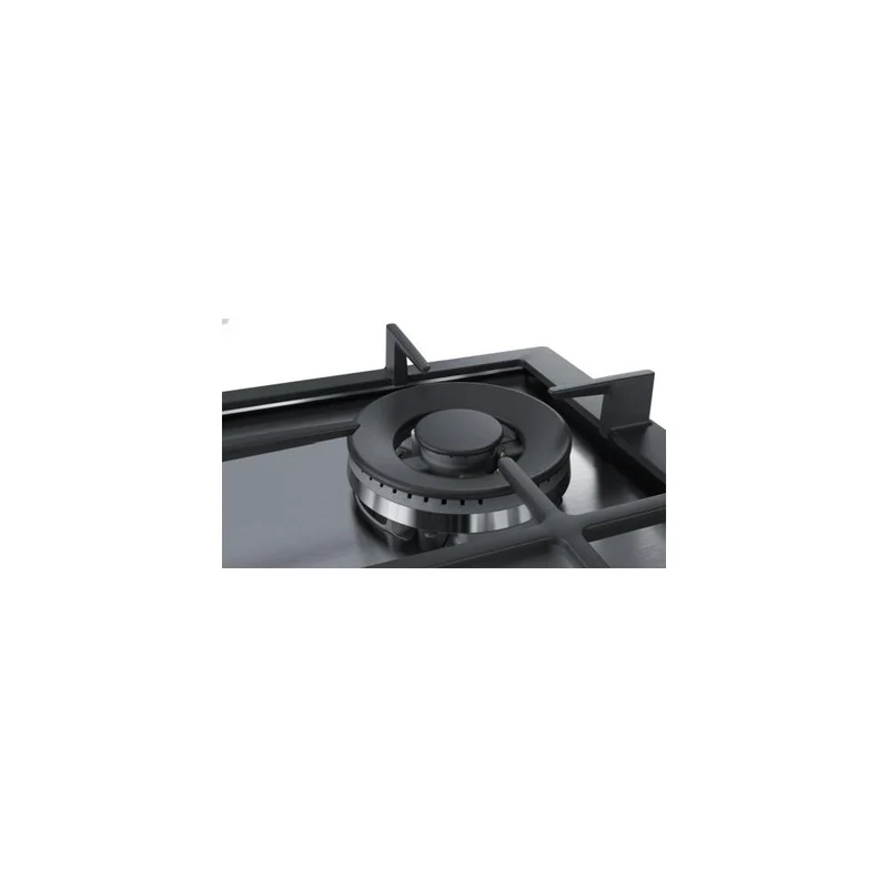Piano cottura A Gas Bosch Serie 6 Pch6A5B90 4 Fuochi (L58,2xP52) Flameselect Inox