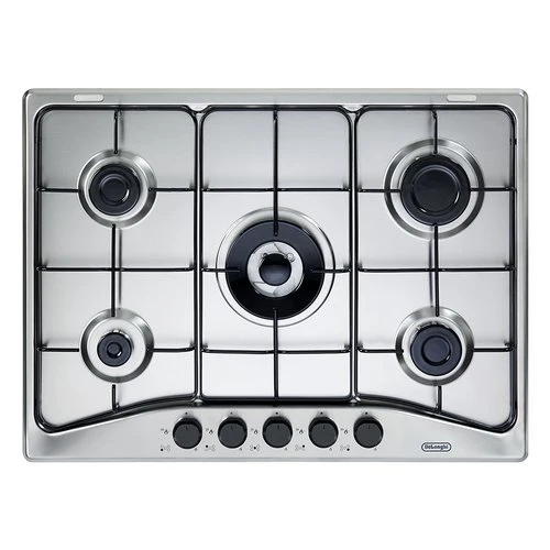 Piano Cottura A Gas De Longhi Family Ffa 57 Asv 5 Fuochi (L68xP50) Inox